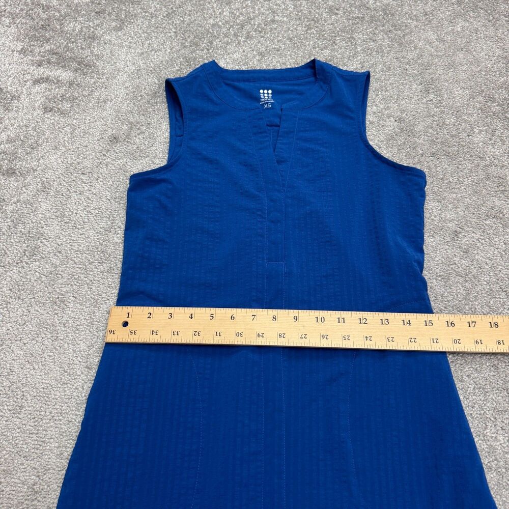 Title Nine Nimblene Athletic Shift Dress Womens XS Royal Blue Sleeveless NWOT - Picture 14 of 16